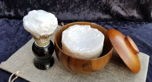 Turned Wood Shaving Bowl